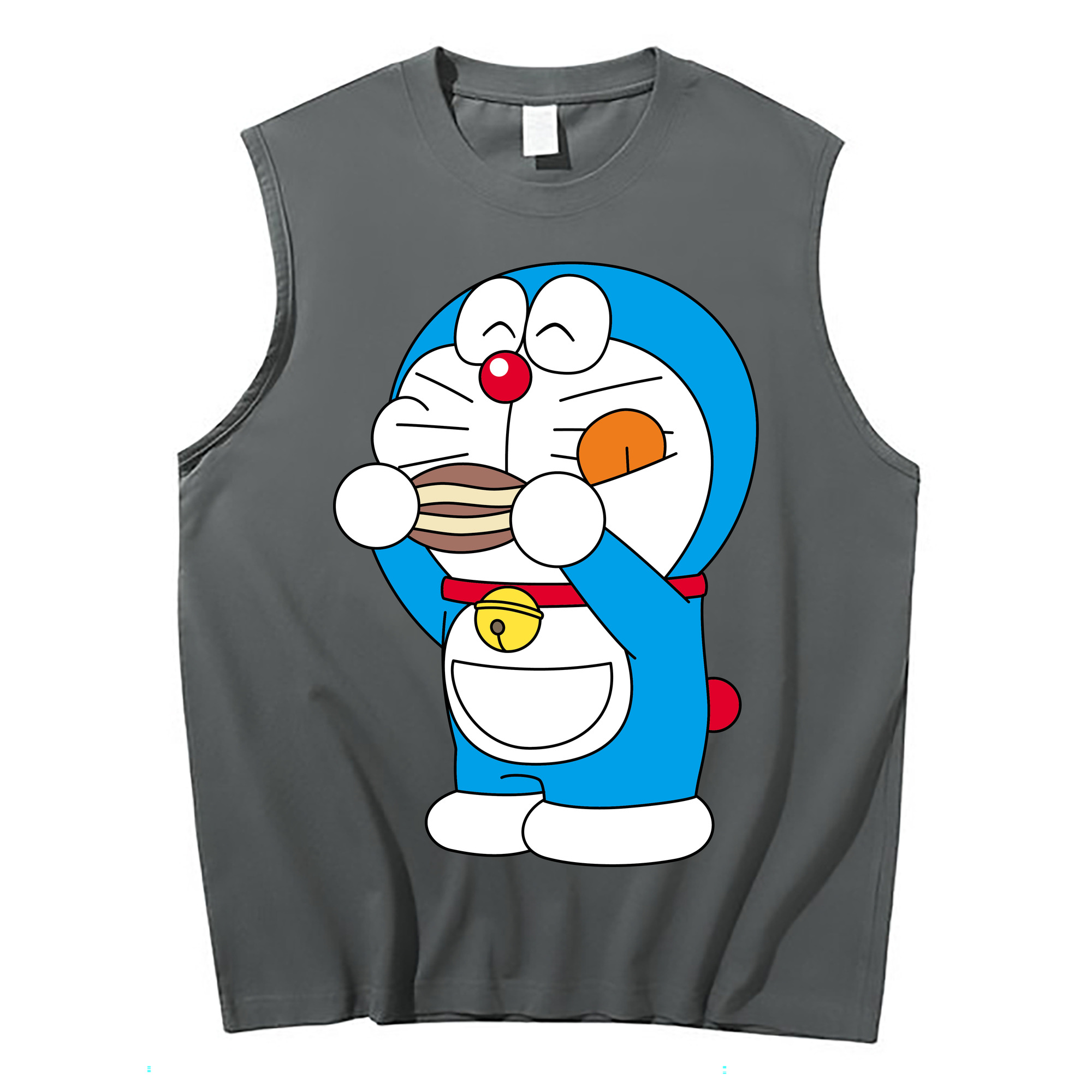 （画像用） ドラえもん Doraemon コットン100％タンクトップ（フロントプリント）